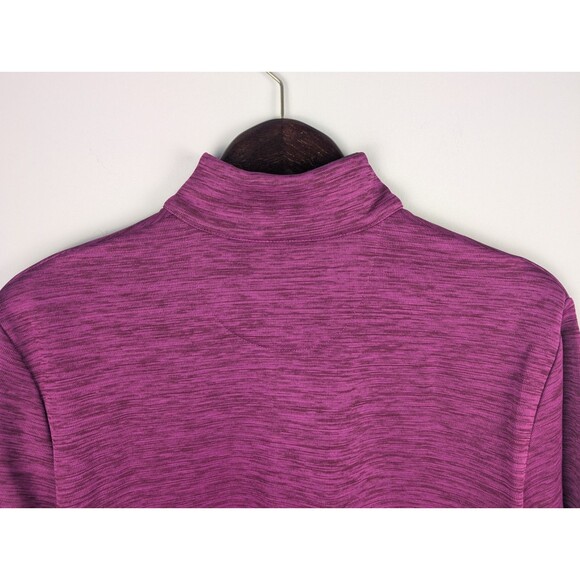 Callaway Womens Golf Jacket Size Medium 1/4 Zip Purple Pullover Lightweight - Picture 8 of 12